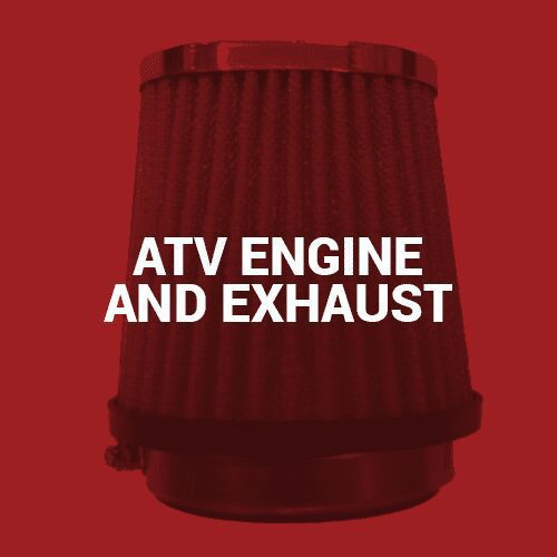 ATV Engine and Exhaust